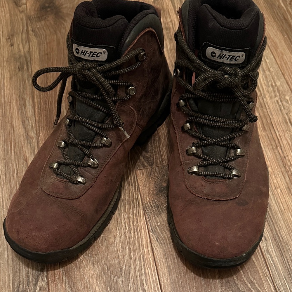 Hi-Tec Brown Leather Waterproof Men's Boots 🥾 Size 13